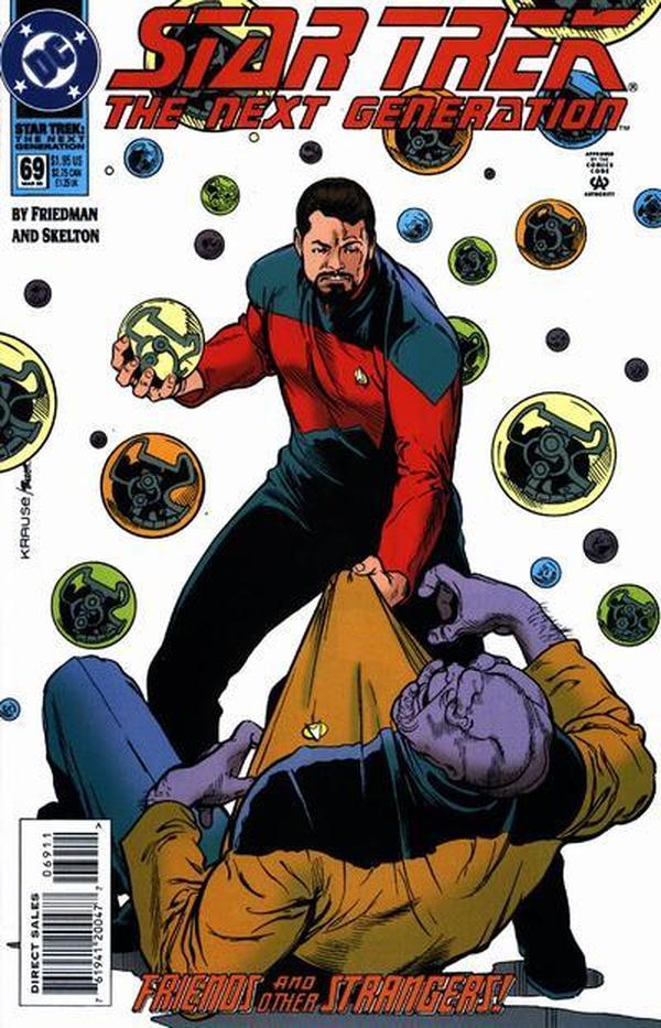 Star Trek: The Next Generation #69 cover