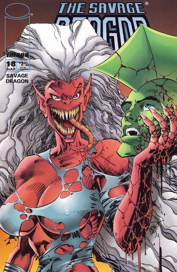 Savage Dragon #18 cover
