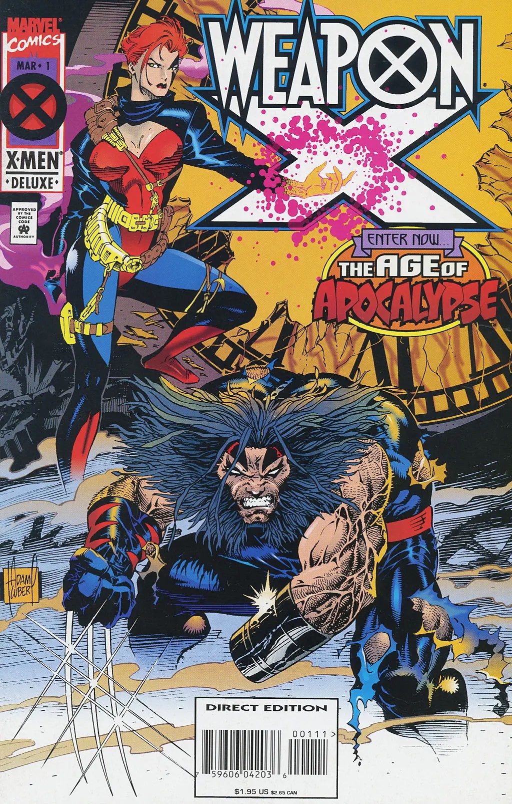 Weapon X #1 cover
