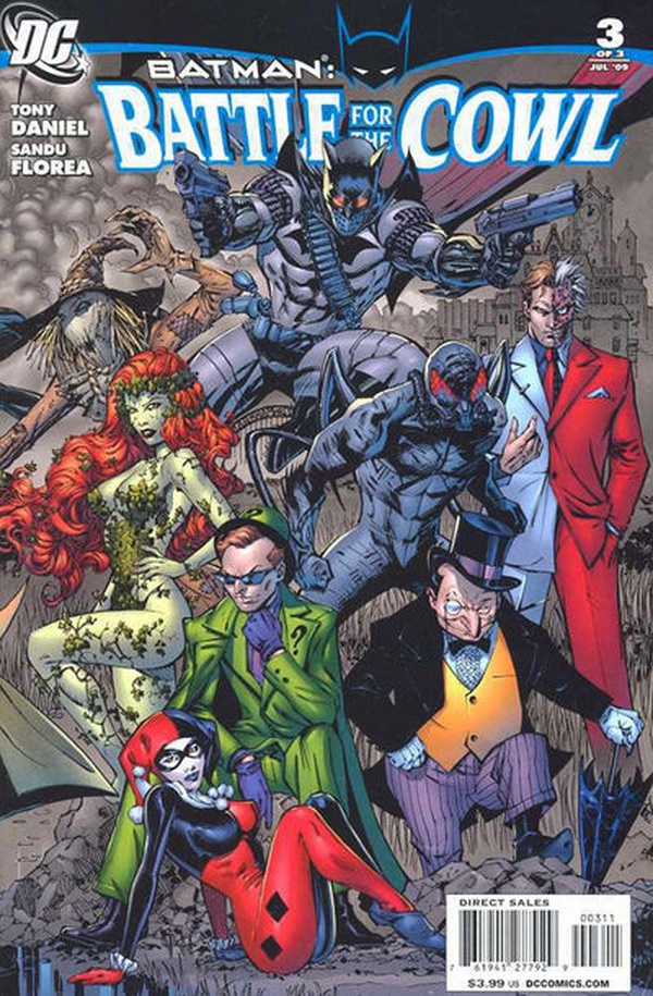 Batman: Battle for the Cowl #3 cover