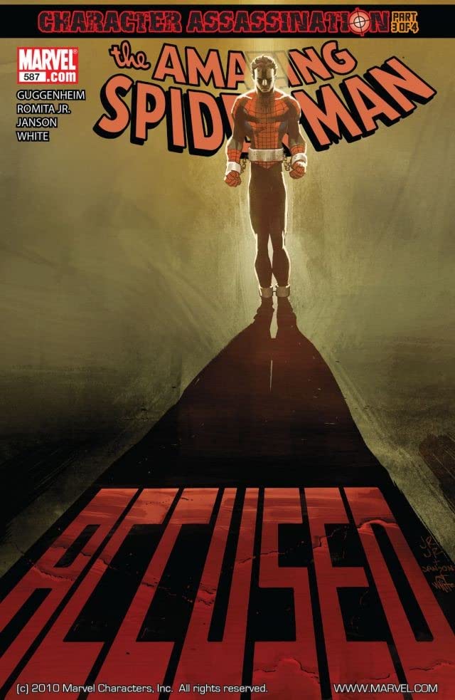 The Amazing Spider-Man #587 cover