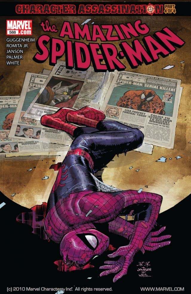 The Amazing Spider-Man #588 cover