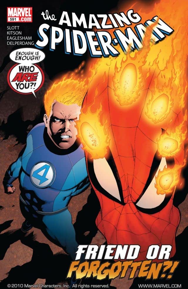 The Amazing Spider-Man #591 cover