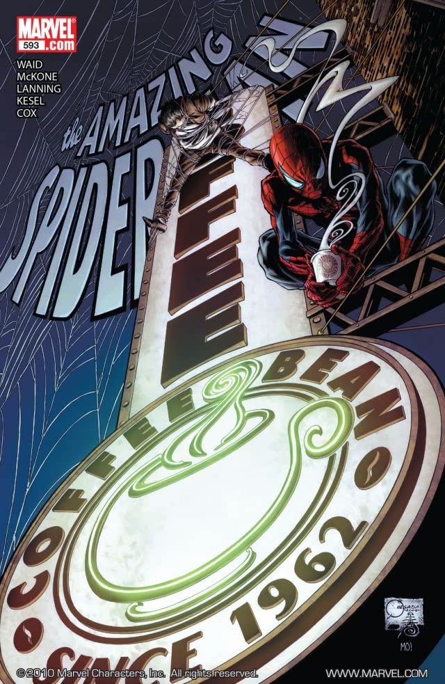 The Amazing Spider-Man #593 cover