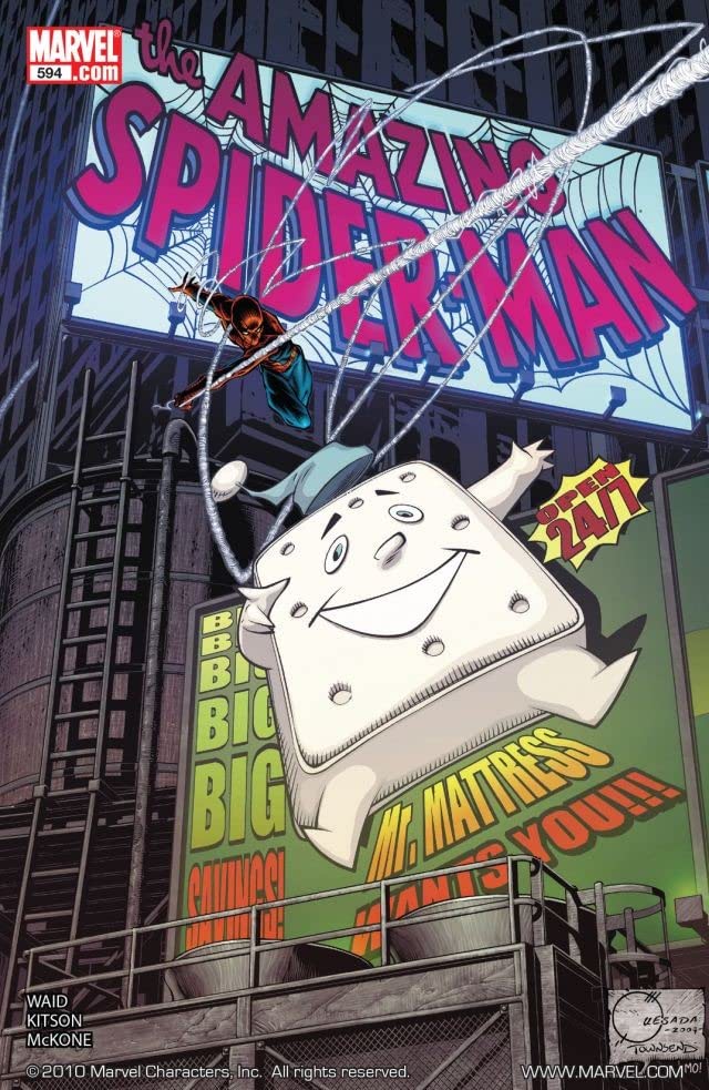 The Amazing Spider-Man #594 cover