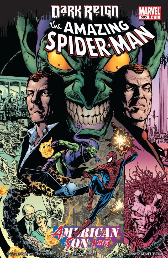 The Amazing Spider-Man #595 cover
