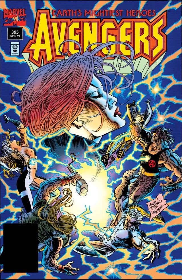 The Avengers #385 cover