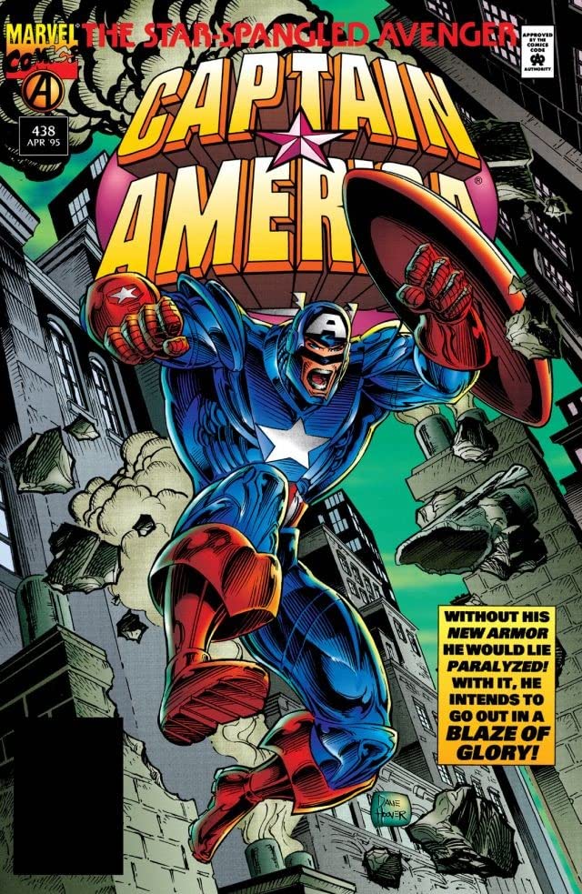 Captain America #438 cover