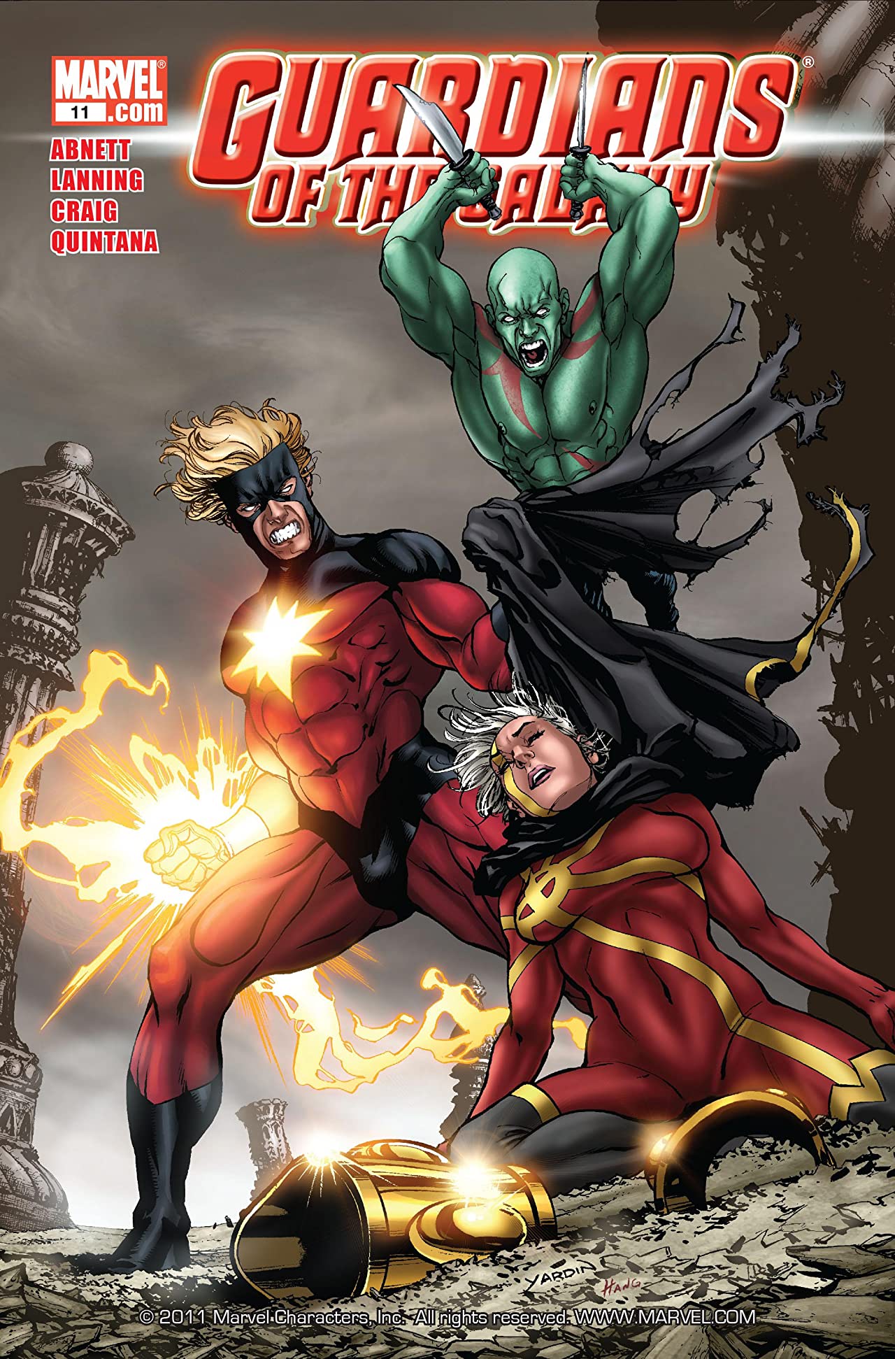 Guardians of the Galaxy #11 cover