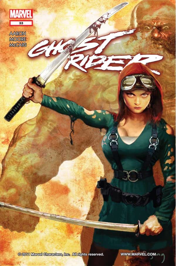Ghost Rider #33 cover