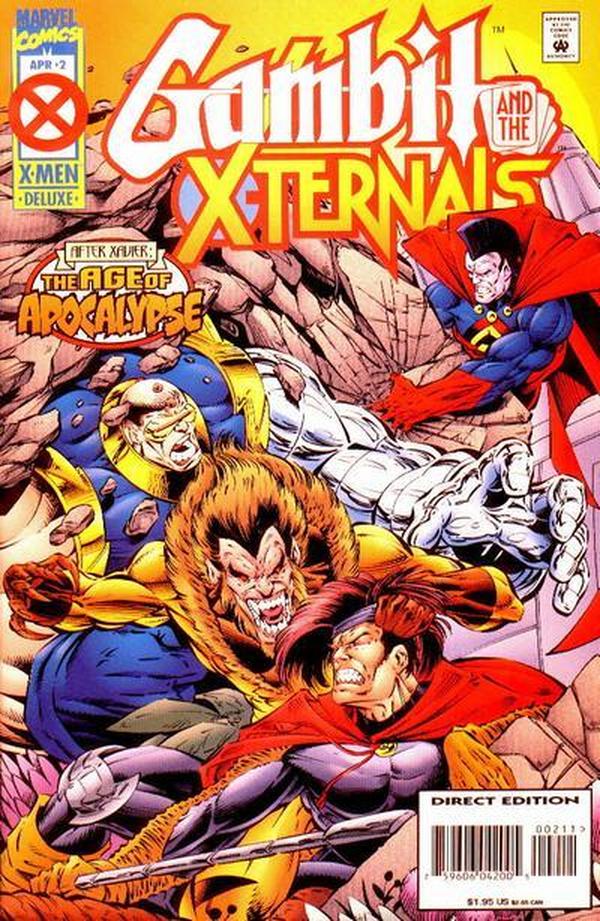 Gambit & The X-Ternals #2 cover