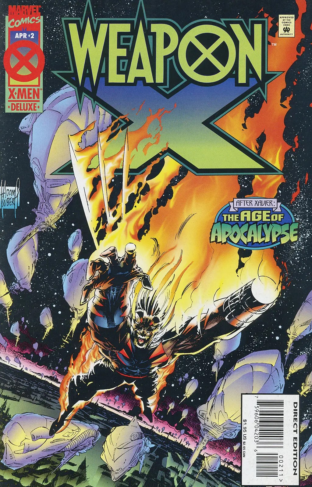 Weapon X #2 cover