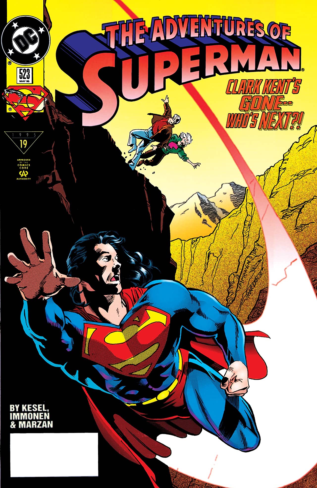 Adventures of Superman #523 cover