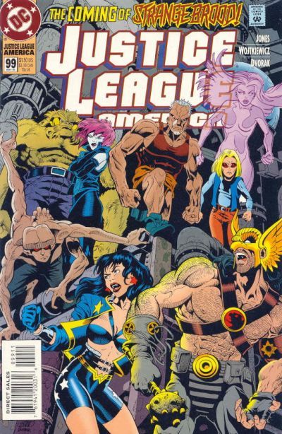 Justice League America #99 cover
