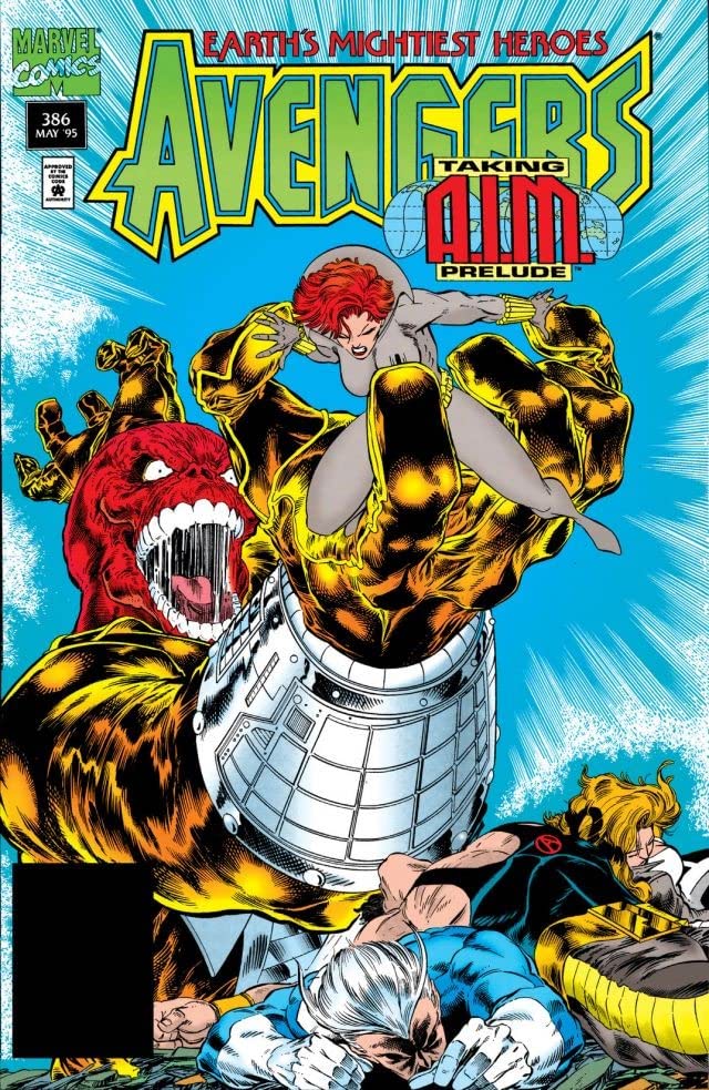 The Avengers #386 cover