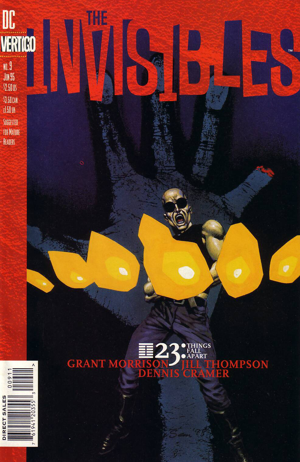 The Invisibles #9 cover