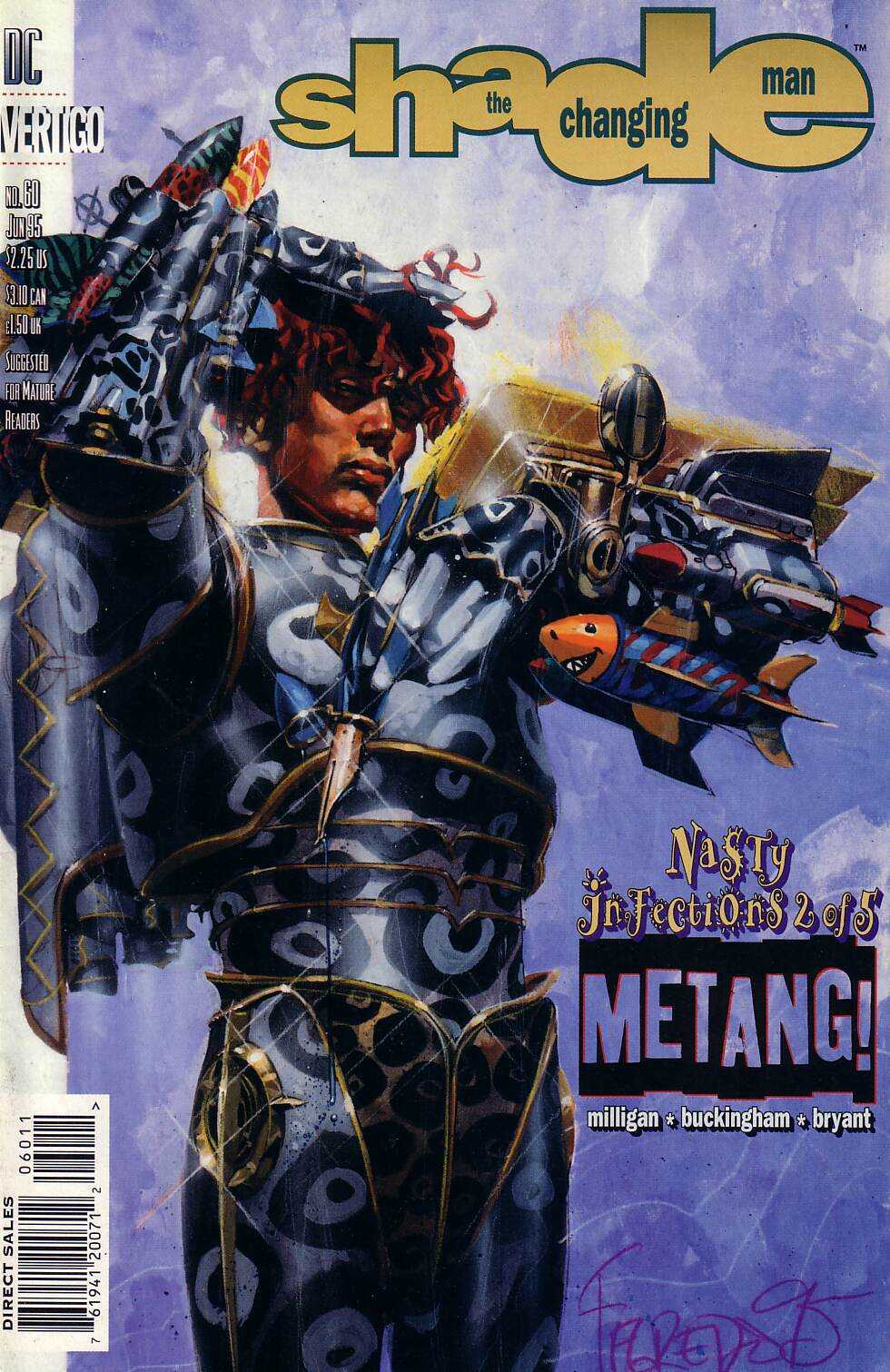 Shade, the Changing Man #60 cover