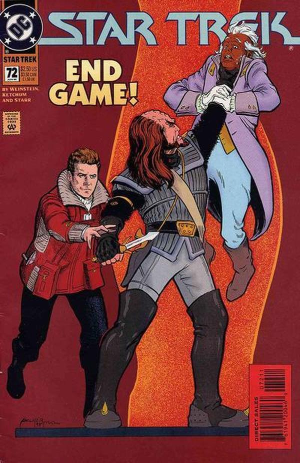 Star Trek #72 cover