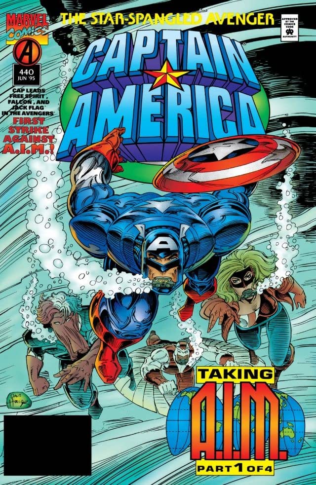 Captain America #440 cover