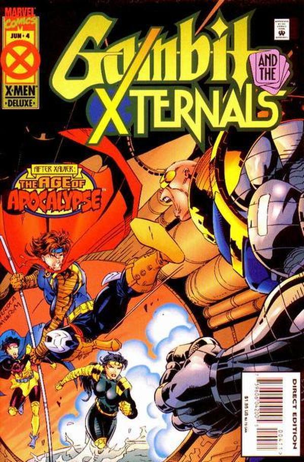 Gambit & The X-Ternals #4 cover