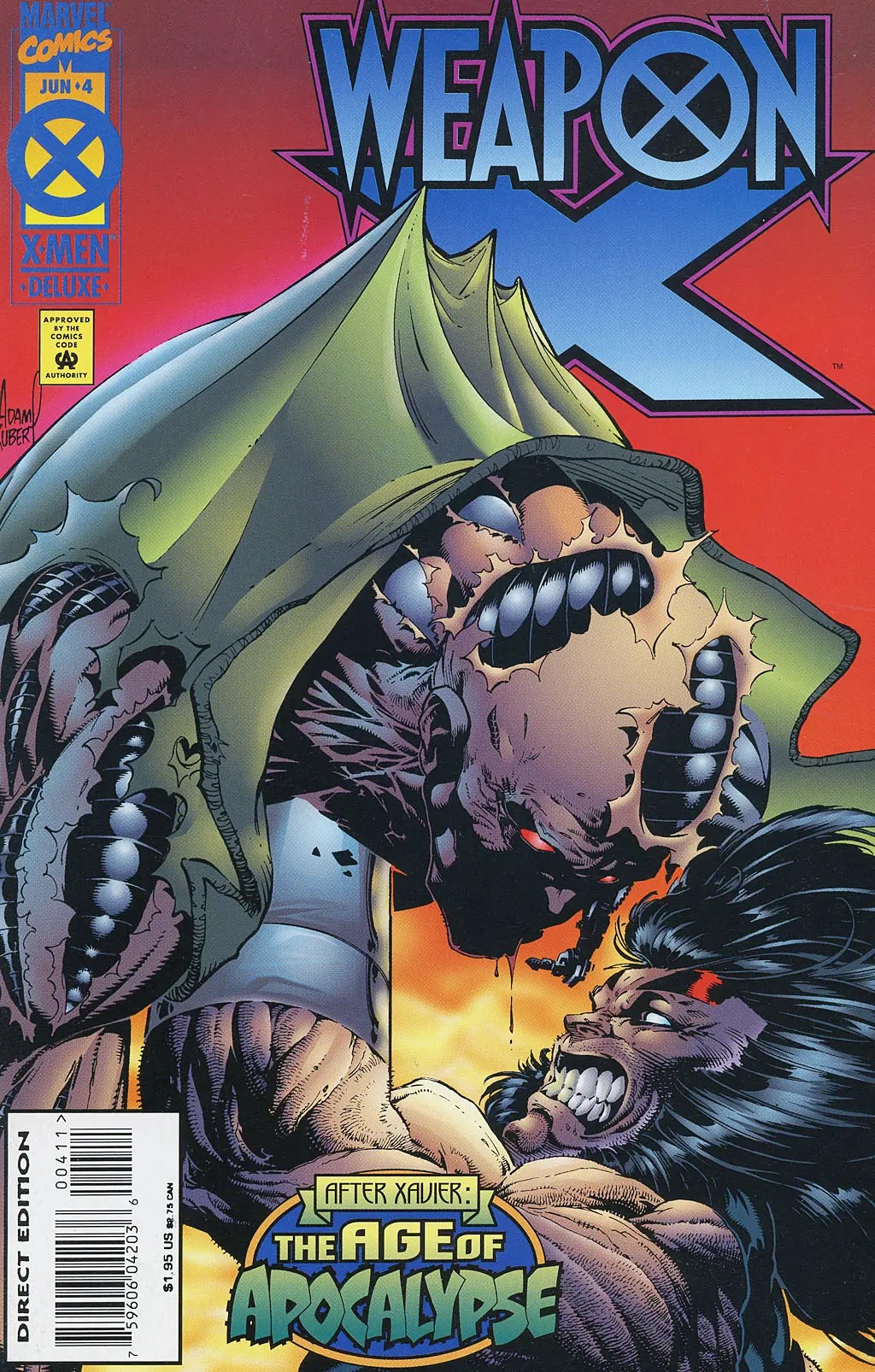 Weapon X #4 cover