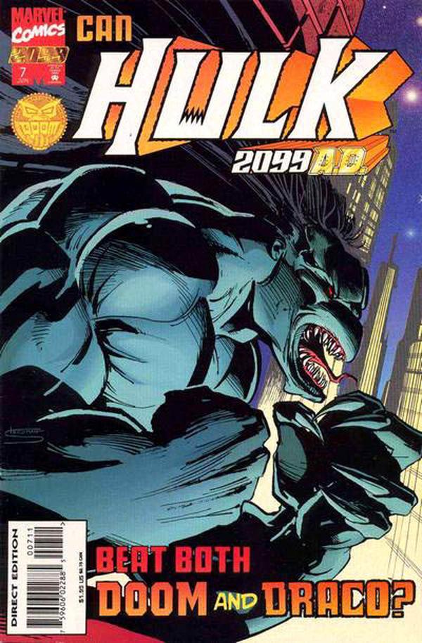 Hulk 2099 #7 cover