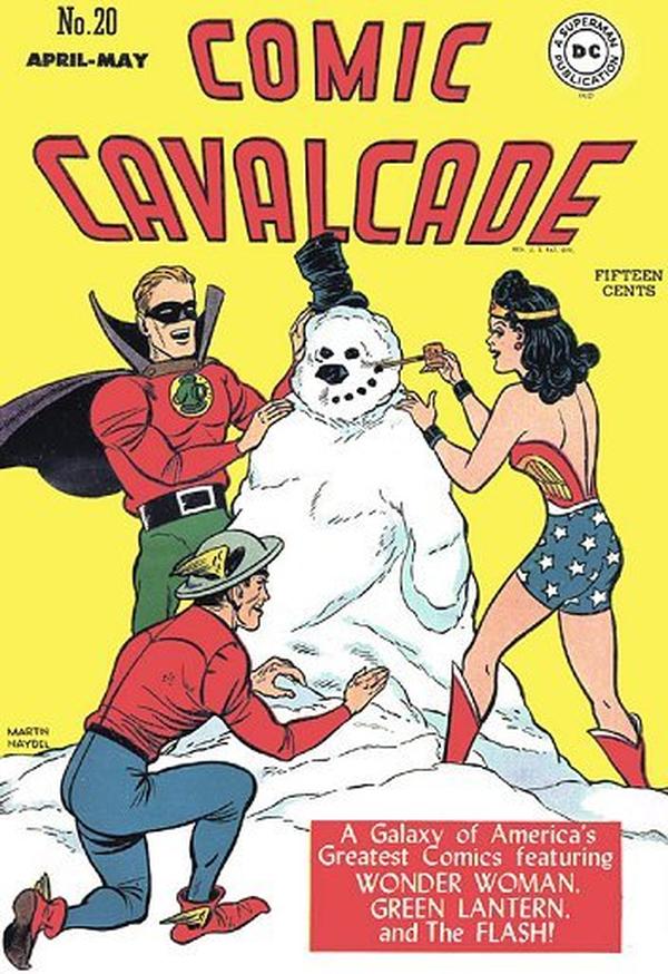Comic Cavalcade #20 cover