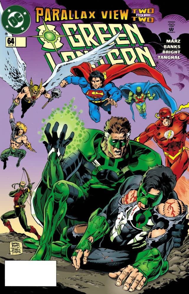 Green Lantern #64 cover