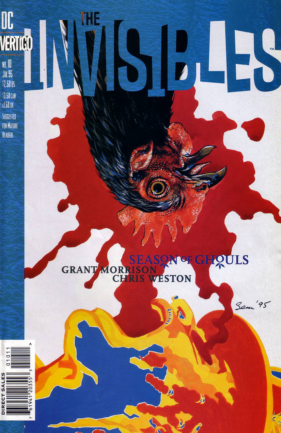 The Invisibles #10 cover