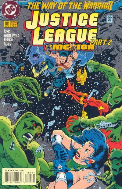 Justice League America #101 cover