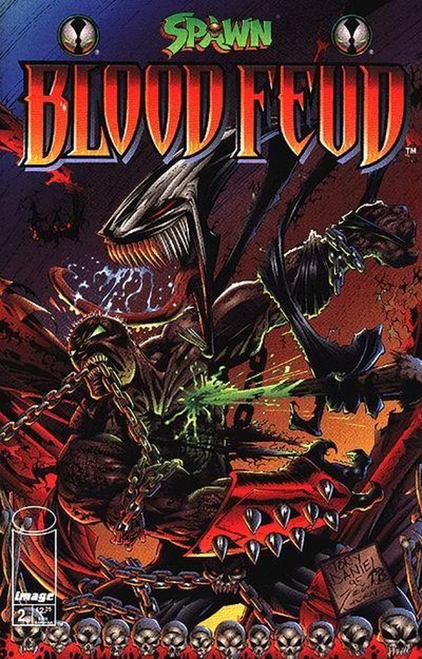 Spawn Blood Feud #2 cover