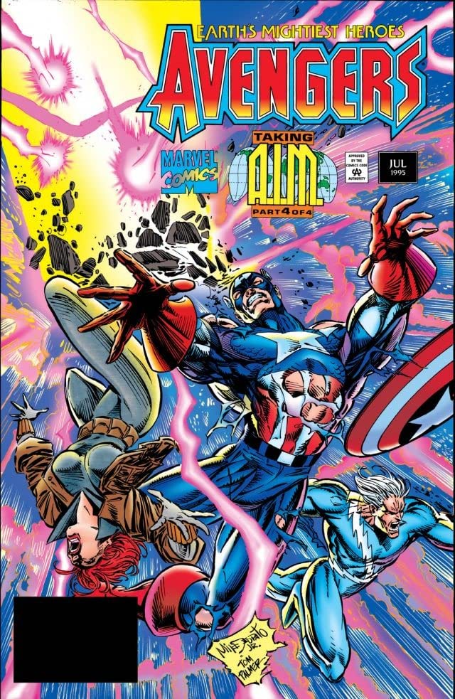 The Avengers #388 cover