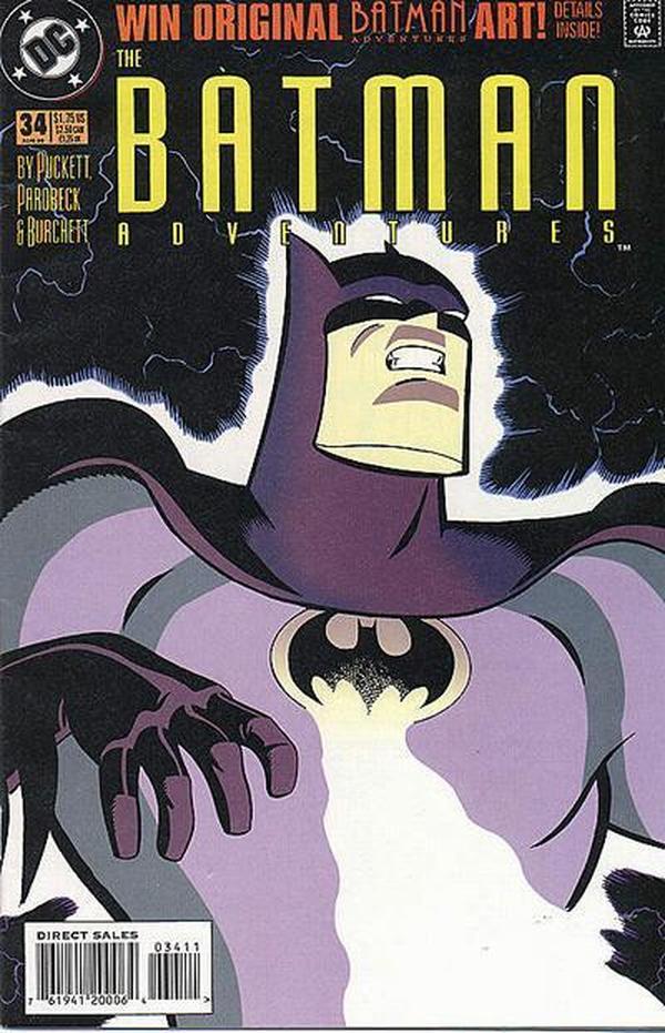 The Batman Adventures #34 cover