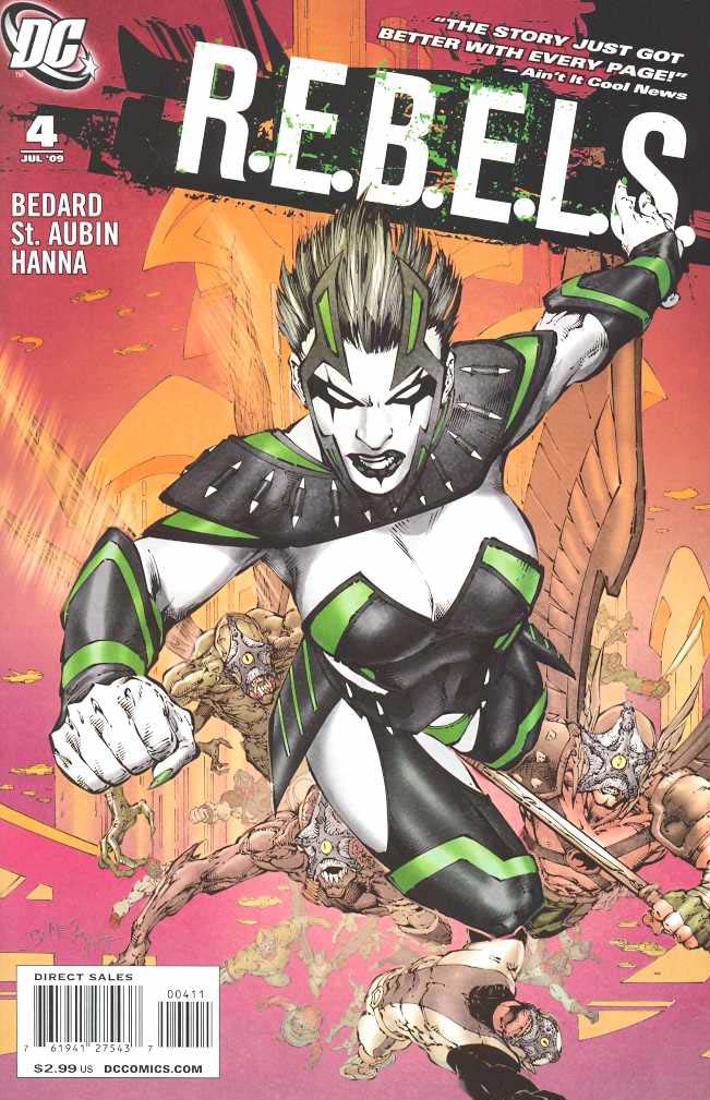 R.E.B.E.L.S. #4 cover