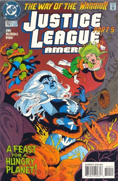 Justice League America #102 cover