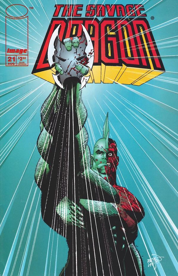 Savage Dragon #21 cover