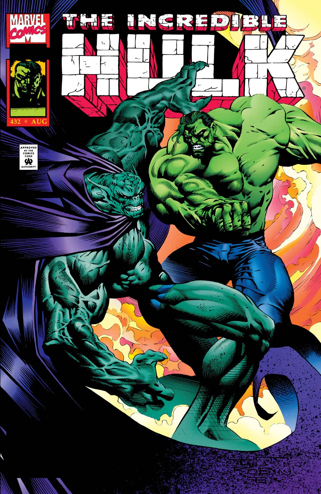 The Incredible Hulk #432 cover
