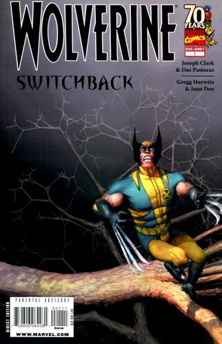 Wolverine: Switchback #1 cover