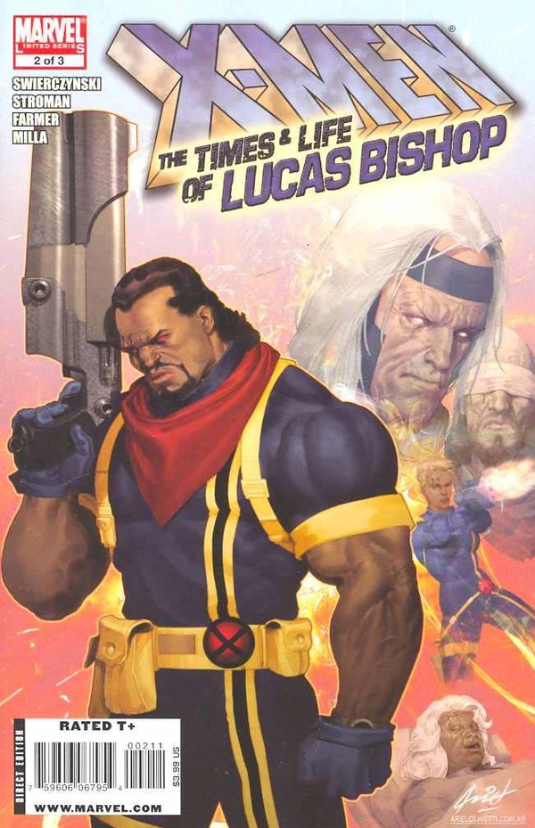 X-Men: The Times and Life of Lucas Bishop #2 cover