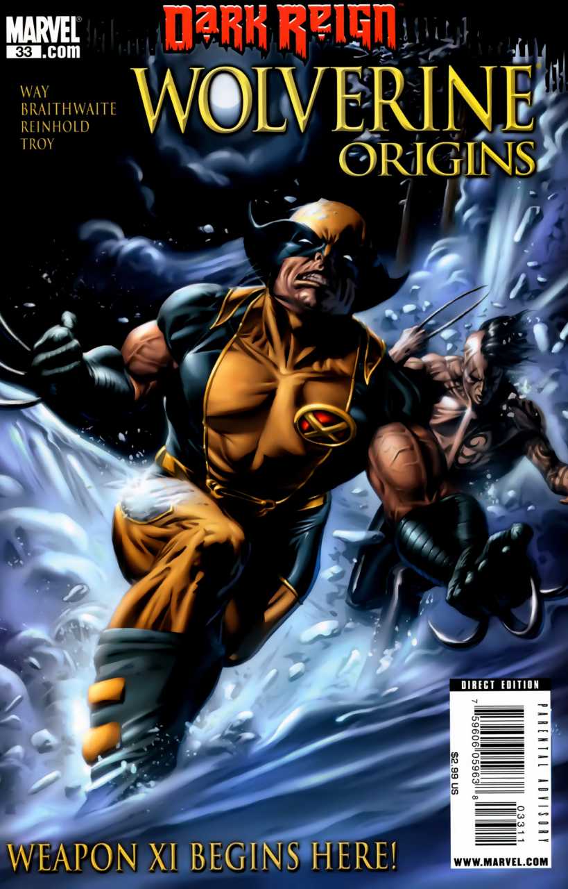 Wolverine: Origins #33 cover