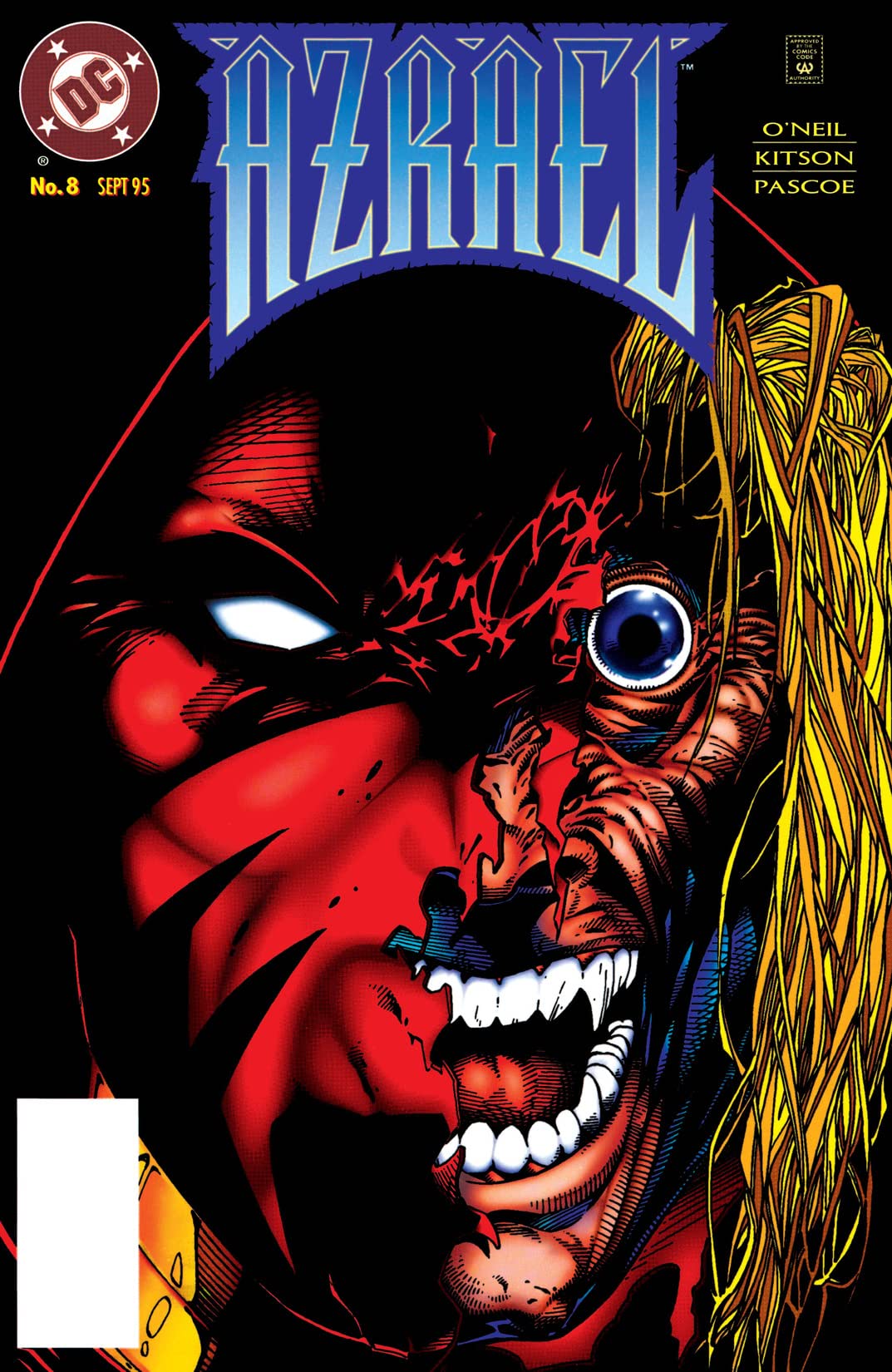 Azrael #8 cover
