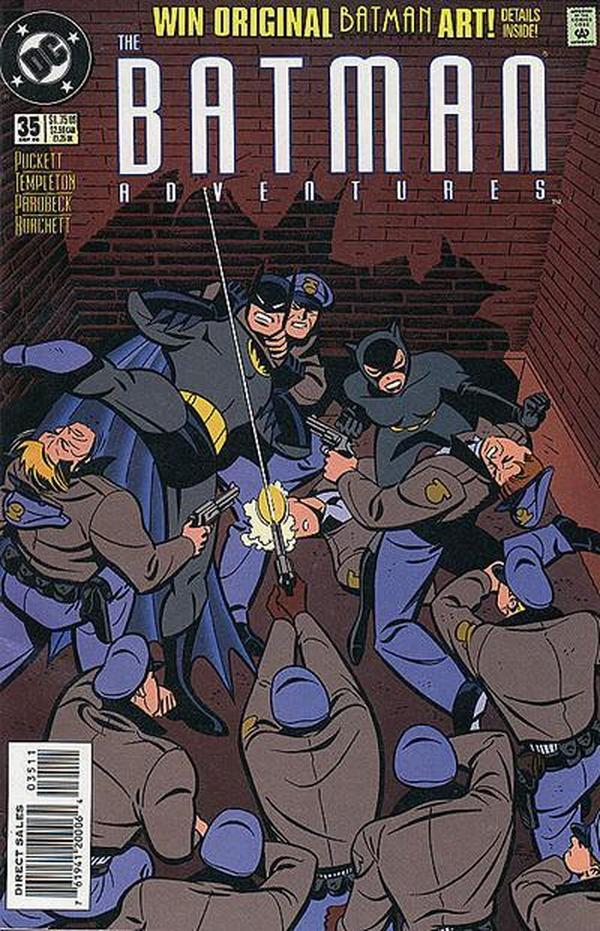 The Batman Adventures #35 cover