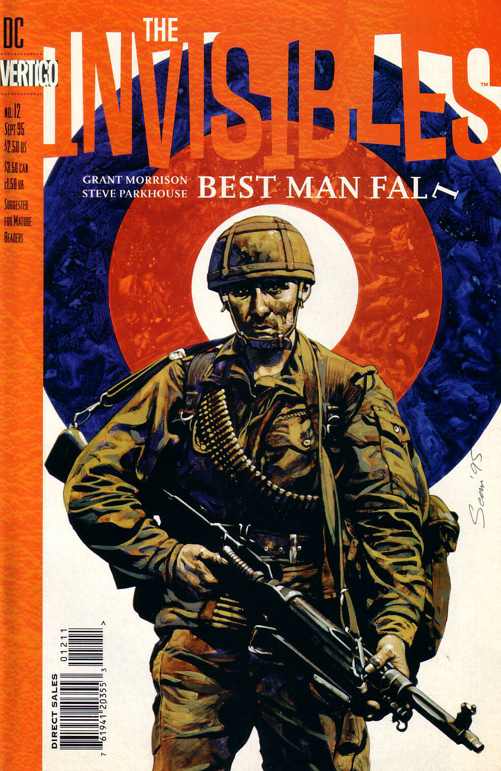 The Invisibles #12 cover