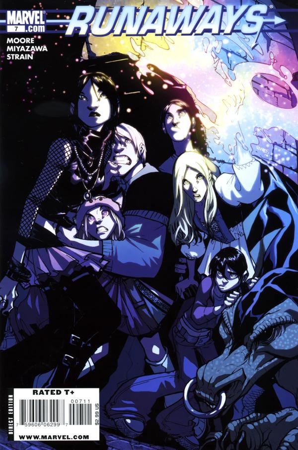 Runaways #7 cover