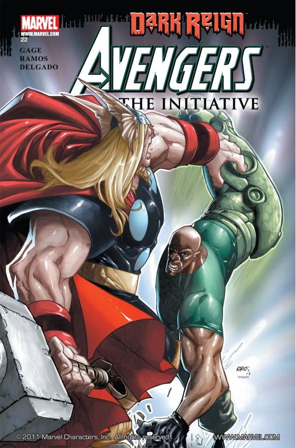 Avengers: The Initiative #22 cover
