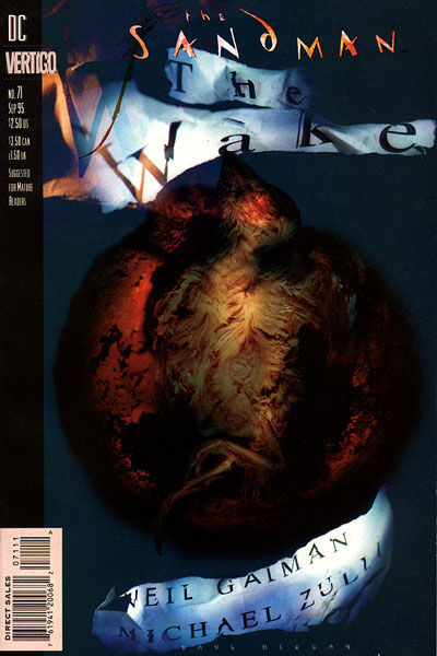 Sandman #71 cover