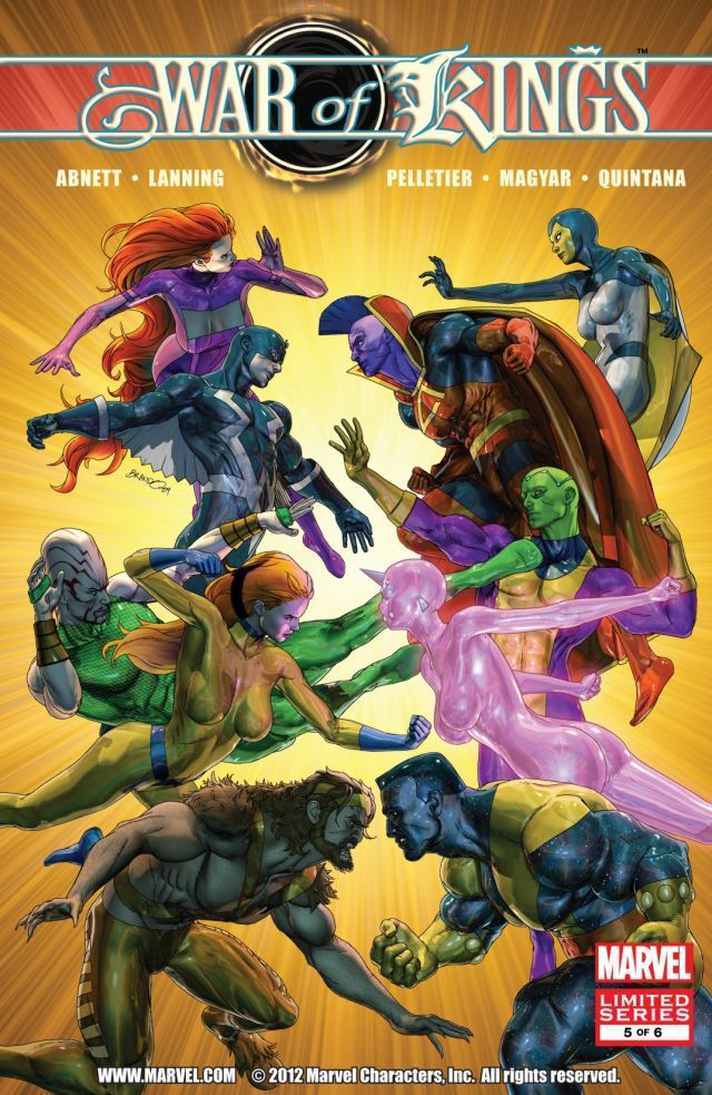 War of Kings #5 cover