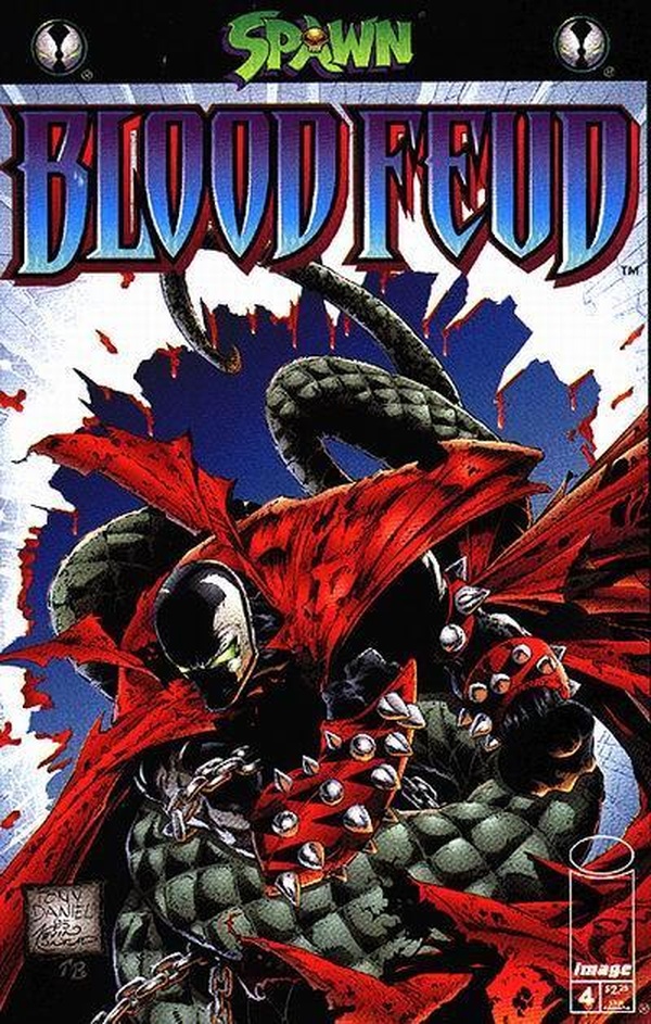 Spawn Blood Feud #4 cover