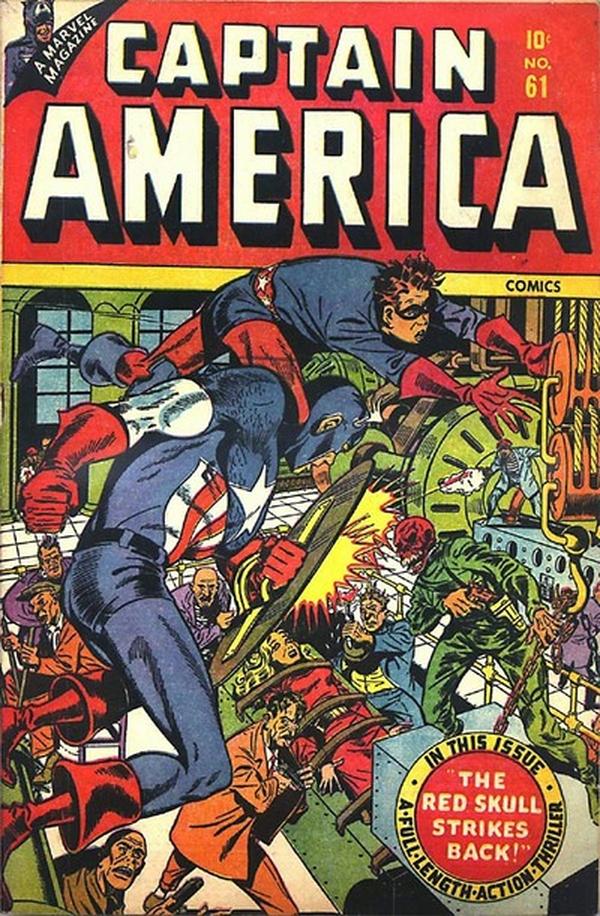 Captain America Comics #61 cover