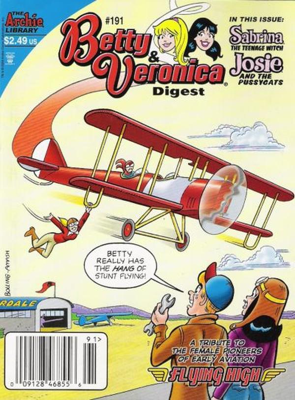 Betty and Veronica Comics Digest Magazine #191